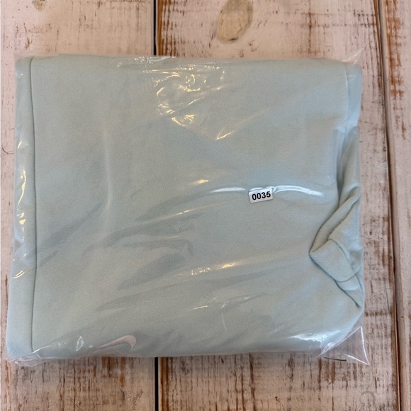 Nike Light Blue/ aqua hue Joggers Women’s size Medium wide leg heavy sweats - Picture 13 of 13